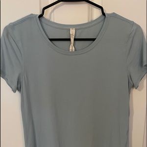 Blue lululemon shirt